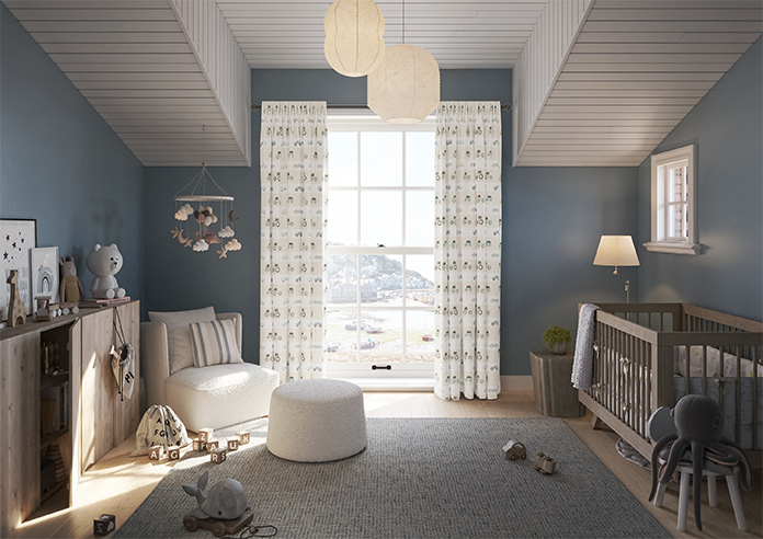 Brum Brum, Stone - Made to Measure Curtains - Image 14